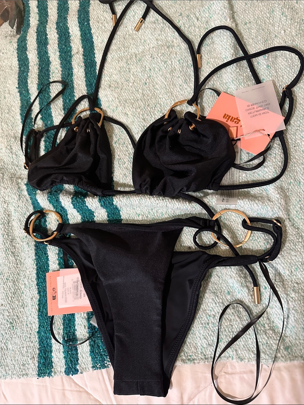 Cult Gaia Gilda Bikini in black - Picture 3 of 3